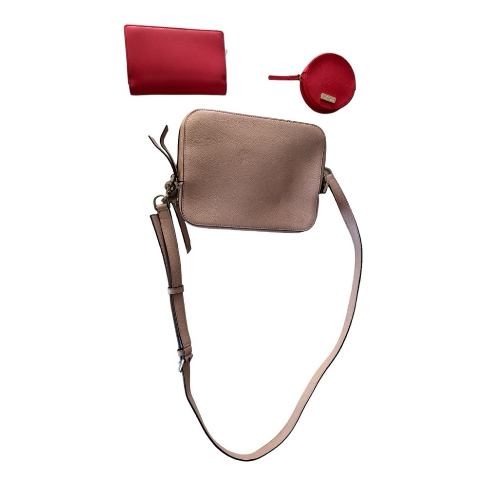 Kate Spade By The Pool Camera Bag,flamingo coin purse and wallet included. - Picture 6 of 17